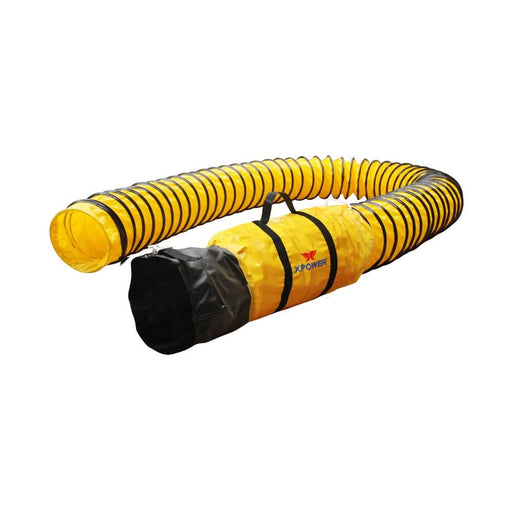 XPOWER 12DH25 Flexible Ventilation PVC Ducting Hose (12 in x 25 Ft)