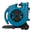 XPOWER P-630HC Air Mover w/ Handle, Wheels & Carpet Clamp (1/2 HP)